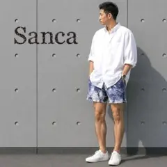 Sanca｜タイダイサマーコーデュロイショーツ2非売品サンプルサンカのサムネイル