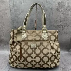 Coach Clover Op Art Carryall F13880 - メルカリ