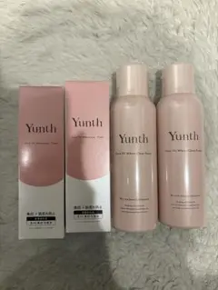 Yunth 生VCホワイトクリアフォーム 化粧水 セット