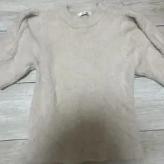 INGNI 半袖ニット ベージュ