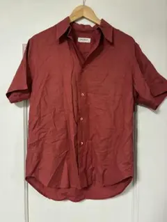 90s- EQUIPMENT エキプモン　半袖シャツ レッド Mのサムネイル