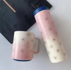 スターバックス リザーブ サクラ2026 ステンレスボトル ブルーグレー