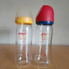 Pigeon ガラス哺乳瓶 240ml 2個セット