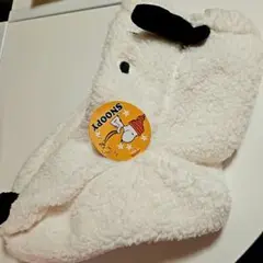 新品タグ付き スヌーピー ルームソックス　もこもこ靴下