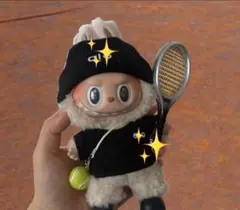 LABUBU ぬいぐるみ　 テニスセットのみのサムネイル