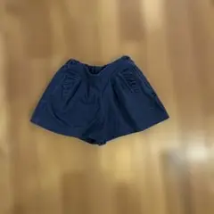 KUMIKYOKUネイビー フリル付き 半ズボン