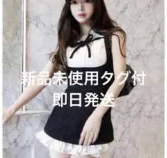 クラシカルドッキングフリルミニワンピース Darich ダーリッチ フリーサイズ