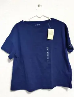 無印良品 ボートネック ワイドTシャツ 色違い2枚セット M～L