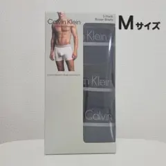 【新品】カルバンクライン ボクサーパンツ Mサイズ 黒 3枚組