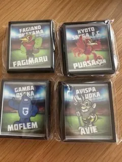 jリーグ　マグネット　4個セット 福岡　京都　岡山　G大阪