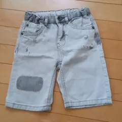 ZARA　ハーフパンツ　デニム