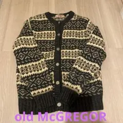 【激レア・70s〜80s】マックレガー フェアアイル柄 メタルボタン ニット Mのサムネイル