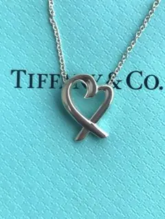 ティファニー　ラビングハートネックレス
