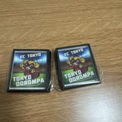 FC東京 東京ドロンパ 2個セット　Jリーグ　マスコットフレームマグネット