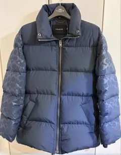 COACH ネイビー ダウンジャケットのサムネイル