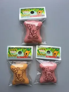 【新品】コアラのマーチ 粒ガム用 ガムキャップ ロッテ 非売品　3つセットのサムネイル