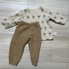 【90サイズ】プーさん ユニクロパジャマ