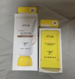 【未開封】Anua アヌア 日焼け止め 2点セット SPF50+のサムネイル