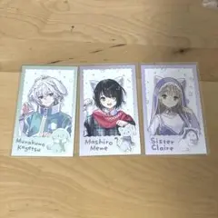 にじさんじ　わんにゃん　チェキ風カード　まとめ売り