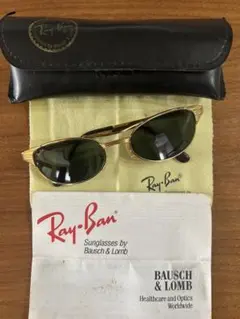 Ray-Ban Bausch & Lomb サングラス ヴィンテージ ゴールド - メルカリ
