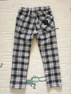 ［新品］薄め裏起毛 アカチャン本舗 チェック柄パンツ 95cm〜