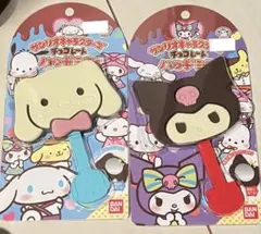 サンリオ チョコレート ハンドミラー シナモロール クロミ 手鏡 かわいい