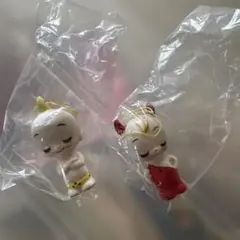 湘*☆様 内藤ルネ RUNE　鬼の子　陶器 置物　 昭和レトロ 当時物のサムネイル
