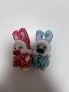 シルバニアファミリー 赤ちゃんカラフルウサギコスチューム