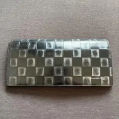 【美品】Samantha kingz ブラック レザー長財布