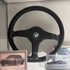 【 BMW 635 csi 】　1989年式/純正ステアリングホイール/ハンドルのサムネイル