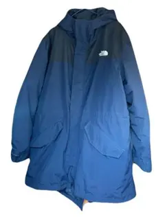 THE NORTH FACE フード付きコート ネイビー