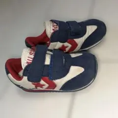 【13cm】CONVERSE ネイビー/ホワイト スニーカー