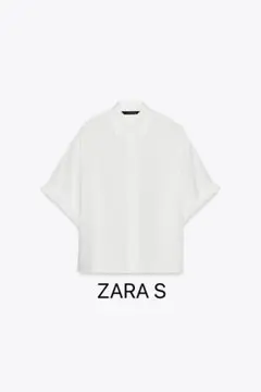 ZARA ザラ半袖フローイングシャツのサムネイル