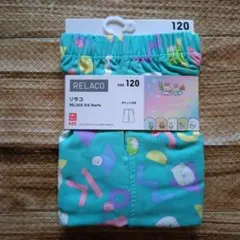 新品 未使用 ユニクロ すみっコぐらし リラコ 女の子 薄い緑色 120のサムネイル