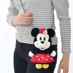 ミニーマウス ぬいぐるみ　ポシェット