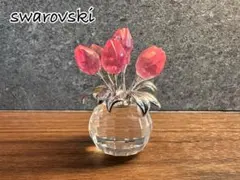 SWAROVSKI Idyllia いちご 蝶 クリスタル オブジェ 置物 - メルカリ