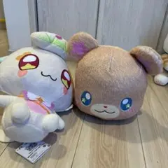 くつろぎモフルン プリルン 魔法つかいプリキュア　めちゃもふぐっとぬいぐるみ