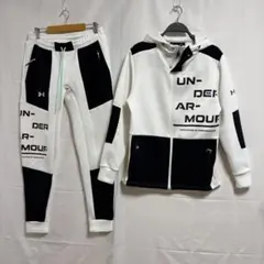 アンダーアーマー　ハイブリッド　ニット　ジャケット　パンツ　上下セットアップ　L