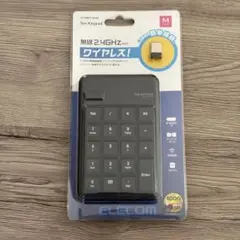 ELECOM ワイヤレス テンキー TK-TDM017 ブラックのサムネイル