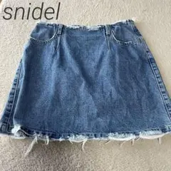 snidel スナイデル デニムスカート