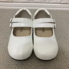 Catherine C ホワイト フォーマルシューズ　18cm