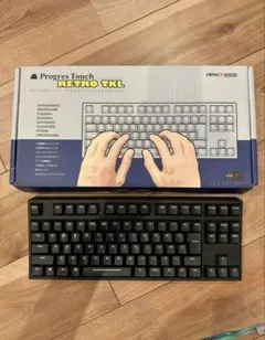 ARCHISS Progres Touch RETRO TKL キーボード 赤軸