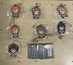 ラブライブ!μ's もちどる　ラバーキーホルダー　7点セット
