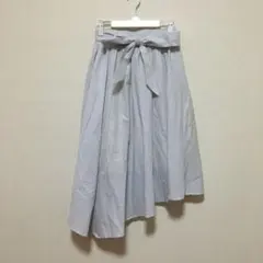 アシンメトリー＊ストライプスカート