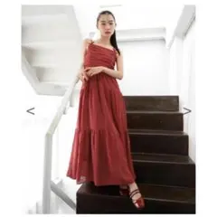 NICE CLAUP キャミワンピース