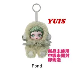 ヤ*ん様 新品 pop mart SKULLPANDA Pond 人形キーホルダ