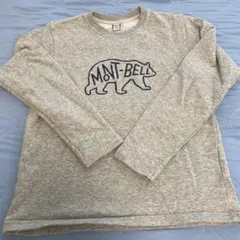 MONT-BELL クマ刺繍 トレーナー 150