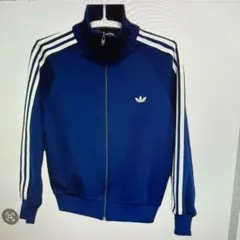 adidas トラックジャケット 70s 80s ブルー 2 号 ADS-4F