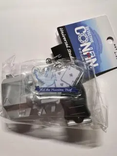 USJ 名探偵コナン 怪盗キッド　トランプ銃　ピストル キーホルダー