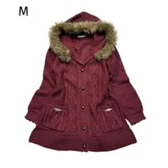 00s y2k axes femme ニット ロング カーディガン ファー